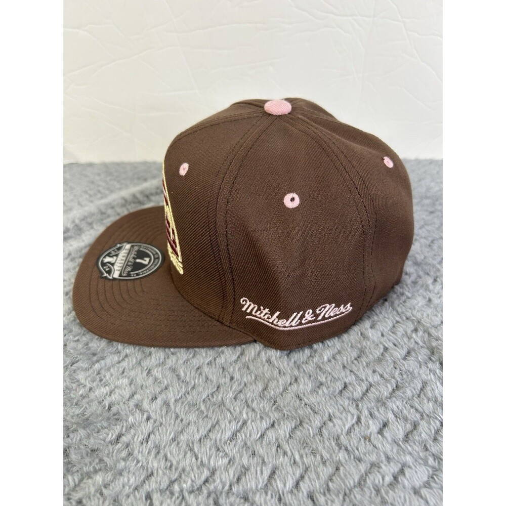 Denver Nuggets 7 Mitchell & Ness 25th Anniversary HWC Brown Sugar Bacon - Picture 2 of 5